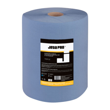JETA PRO ТРЁХСЛОЙНЫЕ ОЧИЩАЮЩИЕ БУМАЖНЫЕ САЛФЕТКИ